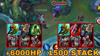 +6000 HP SION VS 1500 STACK NASUS FULL BUILD FIGHTS | SEASON 9 PATCH 4.2A | WILDRIFT