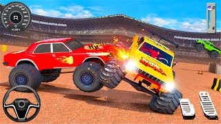 Monster Truck Demolition Derby Games：Emergency Monster Truck Demolition - Android Gameplay