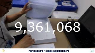 Elaboración del padrón electoral 2023 #TSEGuatemala