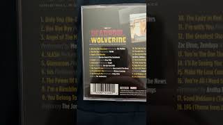 Deadpool & Wolverine Soundtrack CD Unboxing #deadpool #marvel #cd #soundtrack #unboxing #shorts