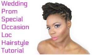 Wedding Prom Special Ocassion LOC Hairstyle Tutorial/Jungle Barbie