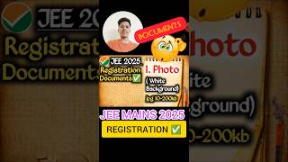 JEE Main 2025 Registration Date ⁉️|Documents,Strategy,Exam Date#JeeMain2025#iit#shorts#jee#iitbombay