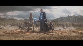 Thor arrives Wakanda - Avengers Infinity War ¡¡Bring me Thanos!! - HD