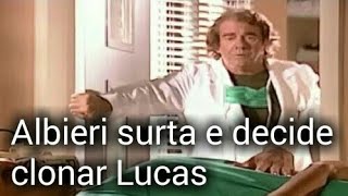 O Clone: Albieri surta e decide clonar Lucas