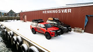 På besøk hos Toyota Arctic Trucks-entusiast Morten Hansen i Svolvær