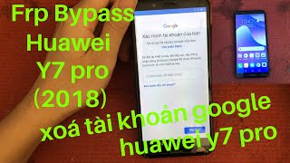 Frp bypass HUAWEI Y7 PRO 2018