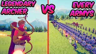 LEGENDARY ARCHER VS EVERY TEAMS! ⚔️😱😱 | TABS - Totally Accurate Battle Simulator