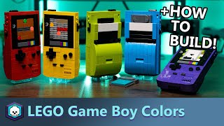 LEGO Game Boy Color + how to build!