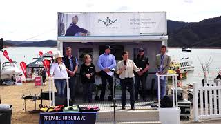 Minister Pulford officially opens Lake Eildon Boating & Fishing Show 2019