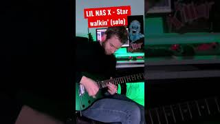 What if « Star Walkin’ » (Lil Nas X) had a guitar solo? #guitarcover #guitarsolo #lilnasx