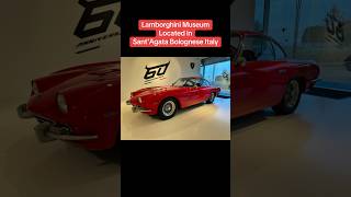 See the Lamborghini 350GT at the Museum in Sant’agata Italy!