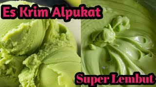 Resep Es Krim Alpukat Ekstra Lembut