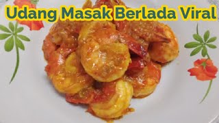 UDANG MASAK BERLADA VIRAL || Dapur Bujang