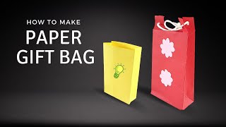 How to Make Origami Bag | Paper Bag