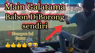 Umpan harus seperti ini broo!!main Galatama Babon di borong sendirian