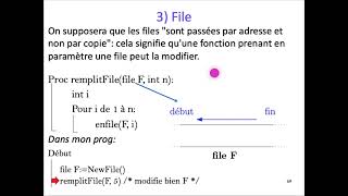 [ALGO1] Chap. 7 Pile, File - Part. 3 : File