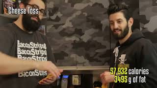 Epic Meal Time's Super Breakfast Sandwich episode.