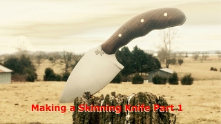 Knife Making | Making a Skinning Knife Part 1