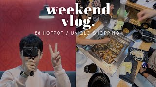 Flying shrimps? | 88 Hotpot x Uniqlo Shopping | Ru