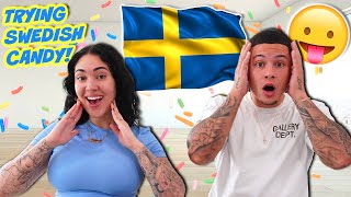 Trying SWEDISH Candy For The First Time!! *so good*