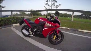 Honda CBR 150R - Morning Joy Ride in Singapore