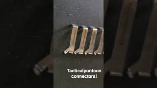 Tacticalpontoon connectors