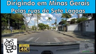 🚙 ⁴ᴷ BR | Dirigindo em Minas Gerais ➜ Pelas ruas de Sete Lagoas | Driving in Brazil | V-00293D