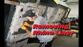 Paint Stripping Rhino Liner  - Shop Updates & Outtakes