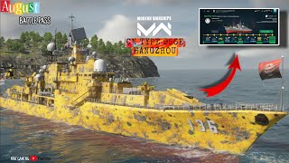 Cn type 956e hangzhou | August battle pass destroyer | Modern warships @Ayazgaming652