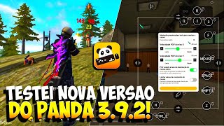 TESTEI A NOVA FUNÇÃO DO PANDA 3.9.2 VAI SER ROUBADO DEMAIS 📲 CONFIG/+SENSI