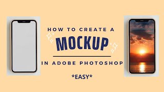 How to Create a Mockup & Template | Graphic Design