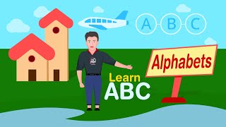 Learn ABC - ABCD Letters | English Alphabets For Nursery Kidz  | Nursery Rhymes | JR The Versatile