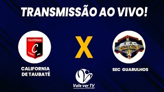 Futebol ao VIVO - Califórnia de Taubaté X SEC Guarulhos | SUB 11 | Copa Paulista