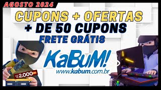 Kabum Cupom de Desconto 2024/Cupom kabum Setembro 2024/Kabum Ofertas Setembro