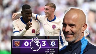 Match Analysis - Chelsea beats West Ham convincingly - Nicholas Jackson double - Cole palmer Goal