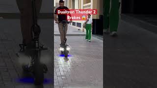 Dualtron Thunder 2 Brakes 😎 #trending #dualtron #scooters #viral #fyp #brakesystems