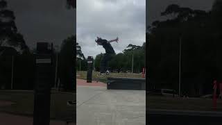 Tail Slide Shuv Out #skateboarding #tailslide #flipwoodmac