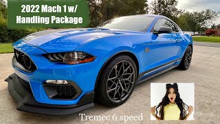 2022 Mach 1 Ford Mustang w/HP  - Owner's Review  Tremec 6 speed  Startup & Driving.