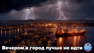 Дошли на последнем топливе в следующий порт