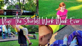 Weekly Vlog: A short work week and having fun in a park