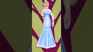 Disney Princess Cinderella dress up #shorts #short #viral