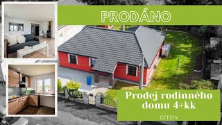 PRODÁNO. Prodej rodinného domu v Cítově