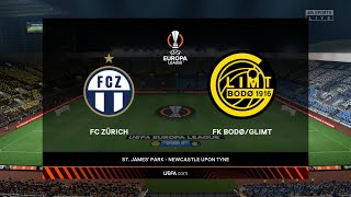 FIFA 23 - FC Zürich vs FK Bodø/Glimt | Europa League Group Stage | Full Match