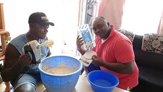 FIRST TIME DOING HOME BAKING WITH MY YOUNGER BRO DANTE THE BAKER..