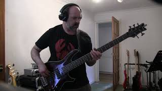 THE TOWER (Bruce Dickinson), BASS COVER - SCHECTER HELLRAISER 5