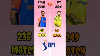 Virat Kohli 🆚 Ms Dhoni❓|| #shorts #youtubeshorts #comparison #viratkohli #msdhoni #cricketers