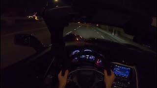 2016 C7 Corvette Z06 Test drive (POV) (LOUD)