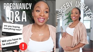 Old Baby Items, Scheduled Induction + My Vision for the Nursery! | Pregnancy Q&A