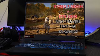 ASUS TUF A15 GAMING BENCHMARK TEST ON 13 GAMES!!