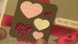 Stampin' Up! Fashionable Hearts Embosslit Puzzle Card